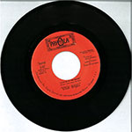 Rock Angel - Kick’in In The Black / I Won’t Cry No More front of single