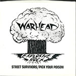 Warhead - Explosive Rock front of single