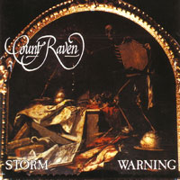 Count Raven - Storm Warning LP/CD, Active Records pressing from 1990