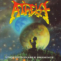 Atheist - Unquestinable Presence LP/CD, Active Records pressing from 1991