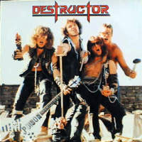 Destructor - Maximum Destruction LP, Auburn Records pressing from 1985