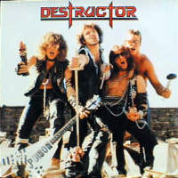 Destructor - Maximum Destruction LP, Auburn Records pressing from 1985