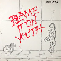 Stiletto - Blame It On Youth LP, Azra pressing from 1987
