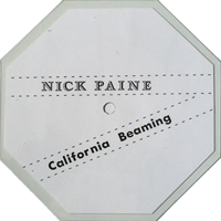 Nick Paine - California Beaming Shape Pic-EP, Azra pressing from 1981