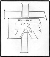 Final Assault - Final Assault / Messenger Of God Shape Pic-EP, Azra pressing from 1987