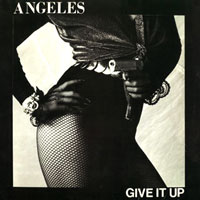 Angeles - Give It Up LP, Azra pressing from 1986