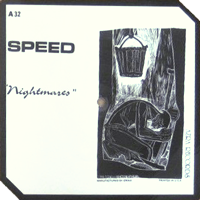 Bobby Speed & The Amenders - Nightmares / Diane Shape Pic-EP, Azra pressing from 1988