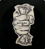 Spyder - No Reason For War / Money Shape Pic-EP, Azra pressing from 198?
