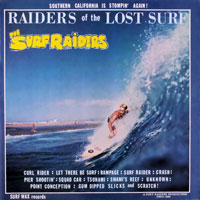 The Surf Raiders - Raiders Of The Lost Surf LP, Azra pressing from 1982