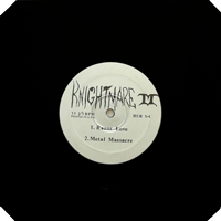 Knightmare II - Razor Love / Metal Massacre Shape EP, Azra pressing from 1985