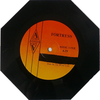 Fortress - Ride On The Wind / Double Trouble Shape EP, Azra pressing from 1987