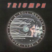 Triumph - Rock'n'Roll Machine LP, Bacillus Records pressing from 198?