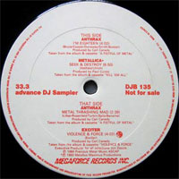 Various - Advance DJ Sampler MLP, Banzai Records pressing from 1984