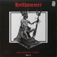 Hellhammer - Apocalyptic Raids MLP, Banzai Records pressing from 1985