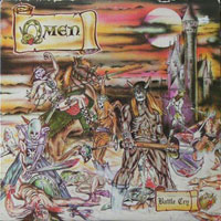 Omen - Battle Cry LP, Banzai Records pressing from 1984