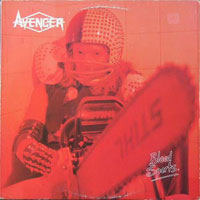 Avenger - Blood Sports LP, Banzai Records pressing from 1984