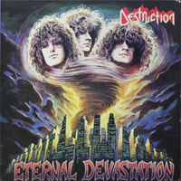 Destruction - Eternal Devastation LP, Banzai Records pressing from 1986