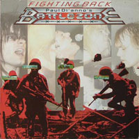 Paul Di'Anno's Battlezone - Fighting Back LP, Banzai Records pressing from 1986