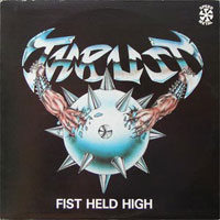 Thrust - Fist Held High LP, Banzai Records pressing from 1984