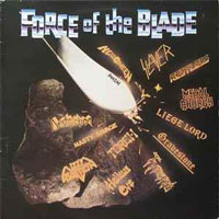 Various - Force of the Blade LP, Banzai Records pressing from 1986