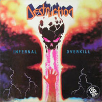 Destruction - Infernal Overkill LP, Banzai Records pressing from 1985