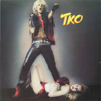 TKO - In Your Face LP, Banzai Records pressing from 1985
