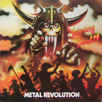 Living Death - Metal Revolution LP, Banzai Records pressing from 1986