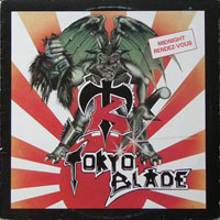 Tokyo Blade - Midnight Rendez-Vous LP, Banzai Records pressing from 1984