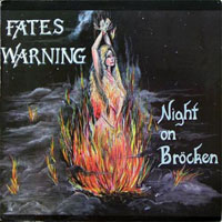 Fates Warning - Night on Bröcken LP, Banzai Records pressing from 1985