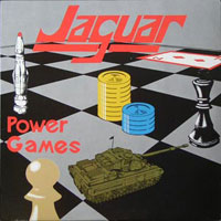 Jaguar - Power Games LP, Banzai Records pressing from 1984