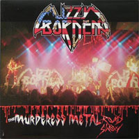 Lizzy Borden - The Murderess Metal Road Show LP, Banzai Records pressing from 1986