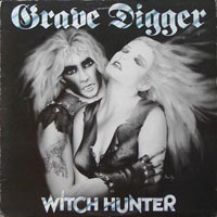 Grave Digger - Witch Hunter LP, Banzai Records pressing from 1985