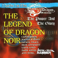 Various - The Legend Of Dragon Noir CD, Black Dragon Records pressing from 1997