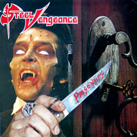 Steel Vengeance - Prisoner LP, Black Dragon Records pressing from 1987