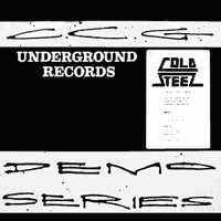 Cold Steel - Cold Steel LP, Underground Records pressing from 1990