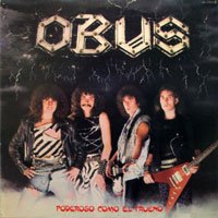 Obus - Poderoso Como El Trueno LP, Chapa Discos pressing from 1982