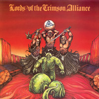 Lords Of The Crimson Alliance - Lords Of The Crimson Alliance LP, Cobra pressing from 1987