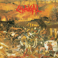 Chakal - Abominable Anno Domini LP, Cogumelo Produções pressing from 1987