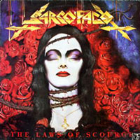 Sarcófago - The Laws Of Scourge LP, Cogumelo Produções pressing from 1991