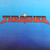 Thrasher - Burning At The Speed Of Light LP, Combat pressing from 1985