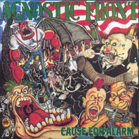 Agnostic Front - Cause For Alarm LP/CD, Combat pressing from 1986