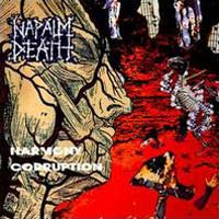 Napalm Death - Harmony Corruption LP/CD, Combat pressing from 1991