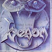 Venom - Here Lies Venom 4-LP Box, Combat pressing from 1986