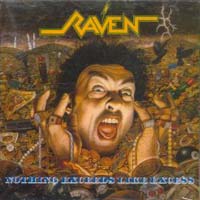 Raven - Nothing Exceeds Like Excess LP/CD, Combat pressing from 1988