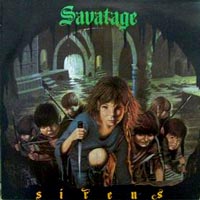 Savatage - Sirens LP, Combat pressing from 1985