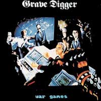 Grave Digger - War Games LP, Combat pressing from 1986