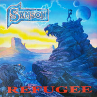 Samson - Refugee LP/CD, Communiqué Records pressing from 1990