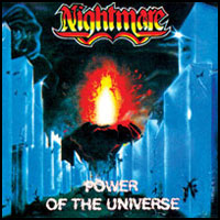 Nightmare - Power Of The Universe LP, Dream Records pressing from 1985