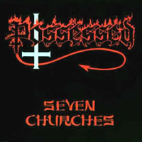 Possessed - Seven Churches LP, Enigma Discos pressing from 1987
