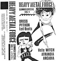 Various - Heavy Metal Force: Summer Special vol. 1 MC, Rock House Explosion pressing from 1988